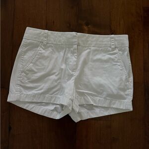 JCrew Chino Women’s White Cotton Shorts